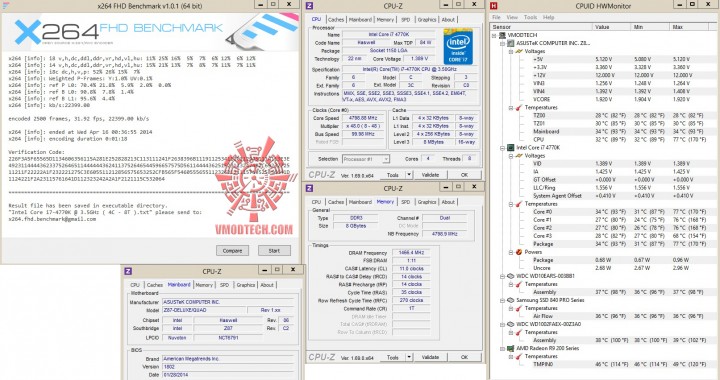x264 1 720x380 ASUS Z87 DELUXE/QUAD
