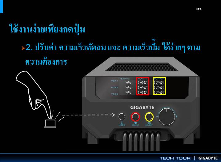 vga slide 9 เที่ยวชมงาน GIGABYTE Tech Tour 2014 Game On สัมผัสเทคโนโลยีใหม่จาก GIGABYTE