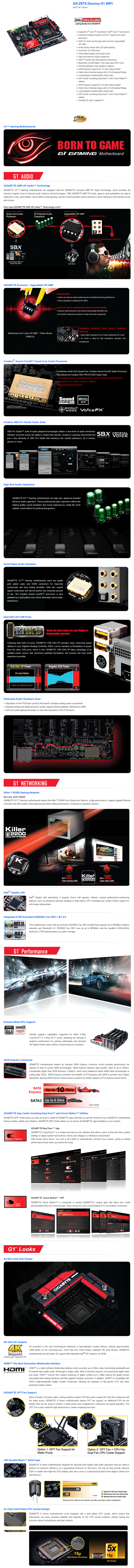 s0 GIGABYTE Z97X Gaming G1 WIFI Motherboard Review