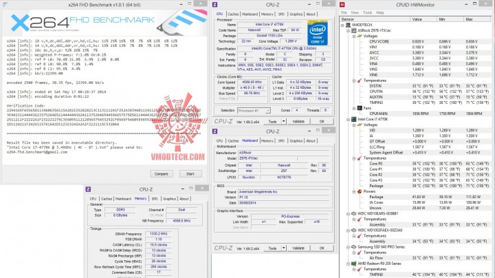 x264 1 720x404 ASRock Z97E ITX/ac Motherboard Review