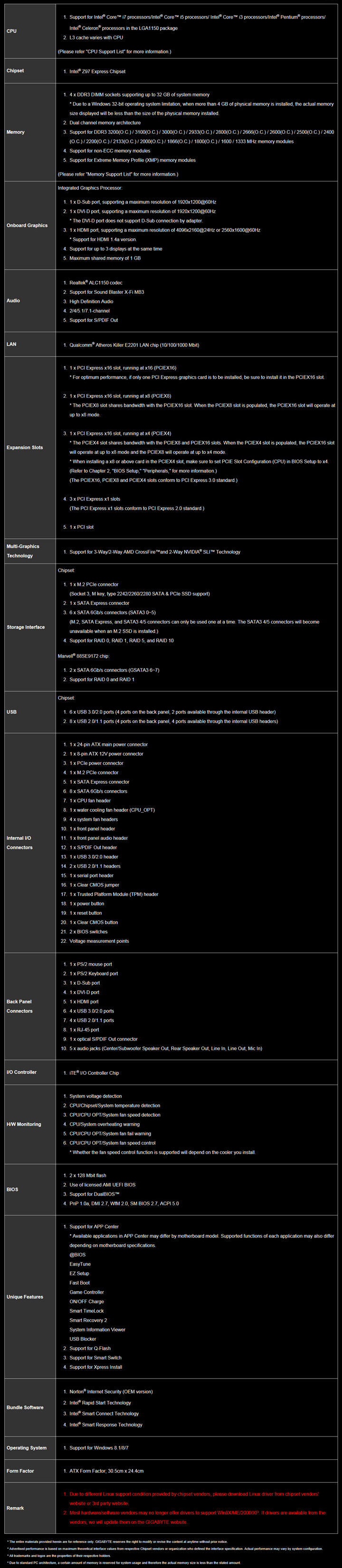 s2 GIGABYTE Z97X Gaming 7 Motherboard Review