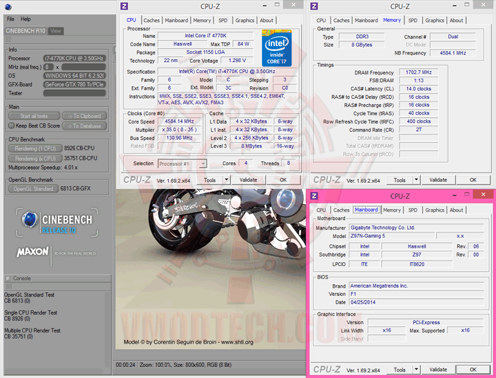 c10 GIGABYTE Z97N GAMING 5 Motherboard Review
