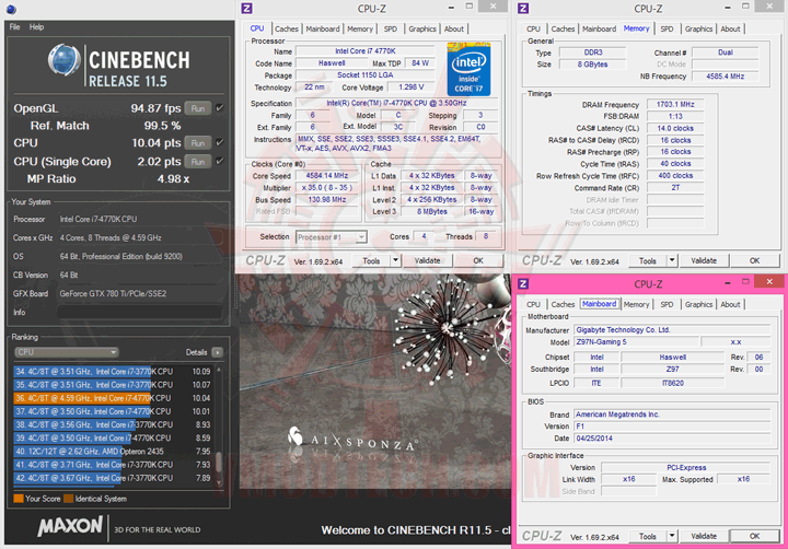 c115 GIGABYTE Z97N GAMING 5 Motherboard Review