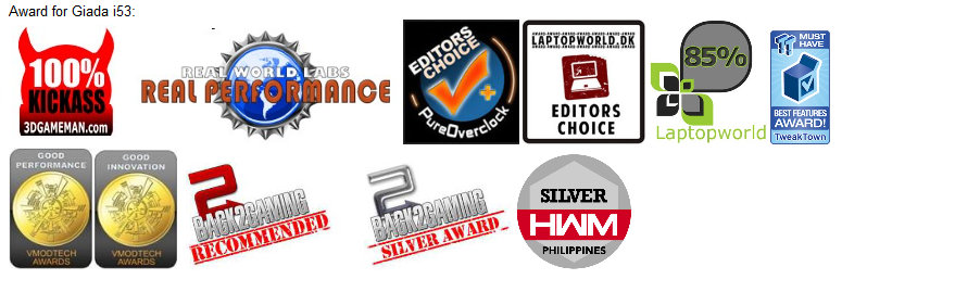 review-award-from-media review award from media GIADA เปิดตัว NAS Server S200 G1 NAS เซิฟเวอร์ที่เย็นที่สุดเท่าที่เคยมีมา