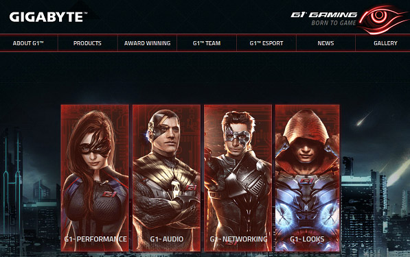 02 02 GIGABYTE ประกาศเปิดตัวเว็บไซต์ G1™ Gaming และ Black Edition พร้อมอัพเดตข้อมูลโลกแห่งเกมของ GIGABYTE และ Black Edition