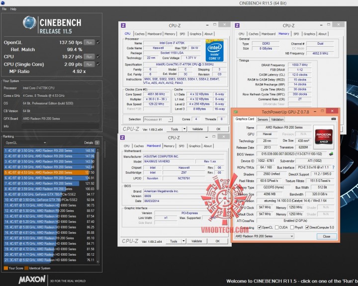 cine11 cine11 720x576 ASUS MAXIMUS VII HERO Motherboard Review