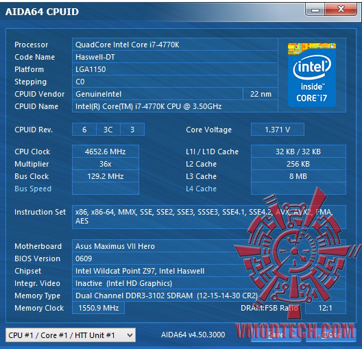 cpu cpu ASUS MAXIMUS VII HERO Motherboard Review