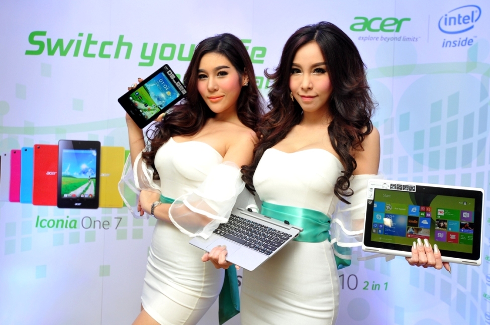 acer   6 ภาพบรรยากาศ งานแถลงข่าวเปิดตัววินโดวส์แท็บเลต Acer Aspire Switch 10 และแอนดรอยด์แท็บเล็ต Acer One 7 (B1 730HD)