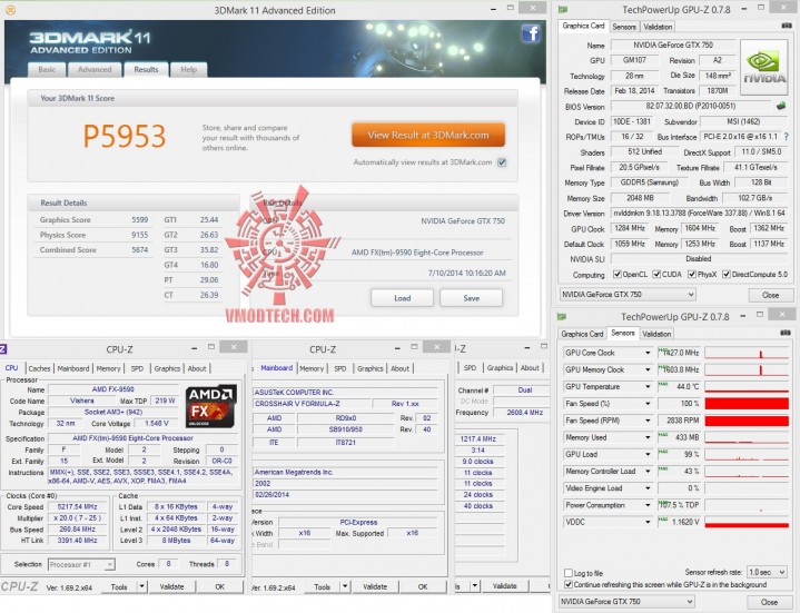 11 oc 719x551 MSI N750 TF 2GD5/OC  