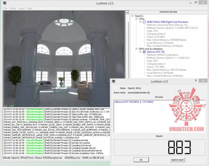 luxmark 720x572 MSI N750 TF 2GD5/OC  