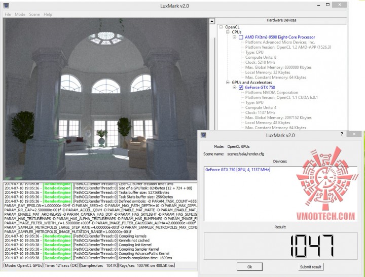 luxmark oc 720x547 MSI N750 TF 2GD5/OC  
