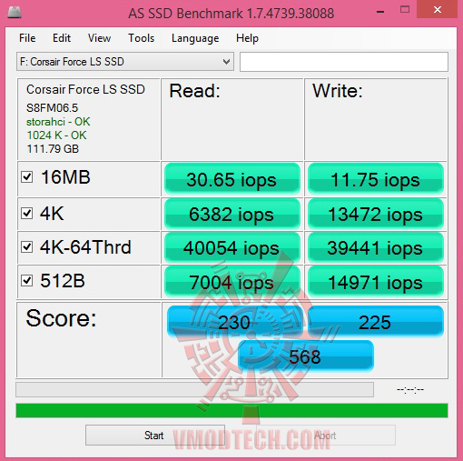 as2 CORSAIR FORCE SERIES LS 120GB SATA 3 6Gb/s SSD Review