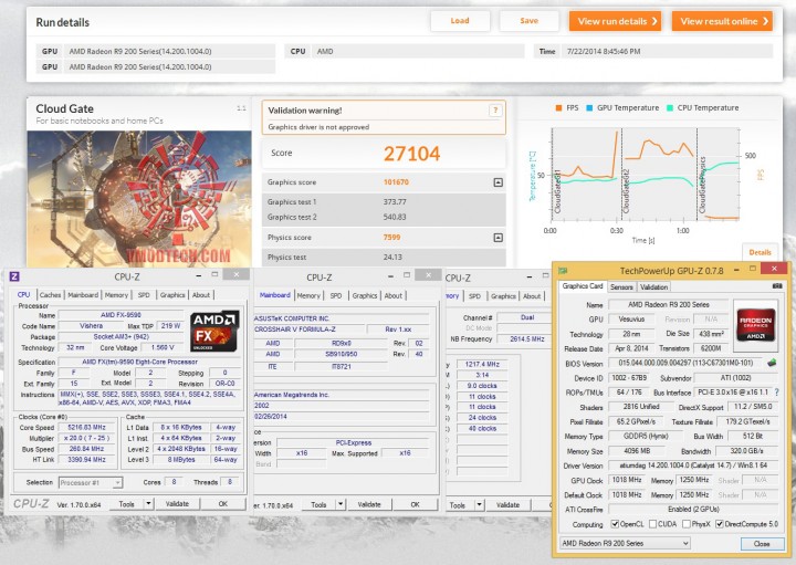 cloud 720x511 SAPPHIRE R9 295X2 8GB GDDR5 ON AMD FX 9590 Review