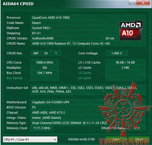 cpu oc AMD A10 7800 Processor Review