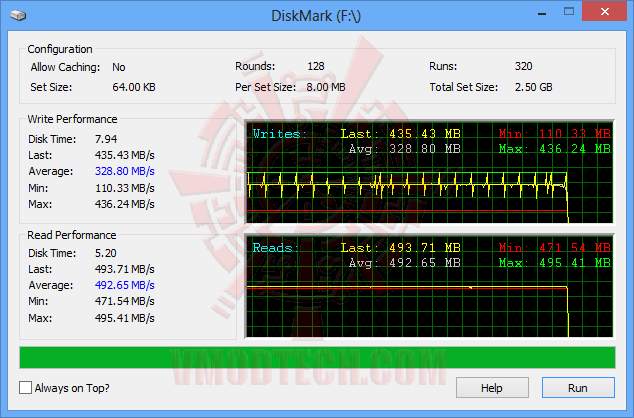diskmark ASRock Z97 Extreme6 Ultra M.2 PCIe Gen3x4 With Plextor PCIe M.2 2280 SSD PX G128M6e Review
