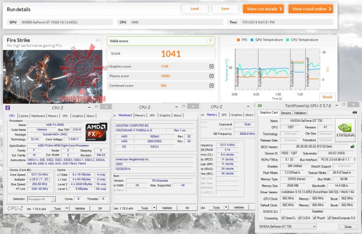 fire1 720x465 ASUS GT 730 silent 