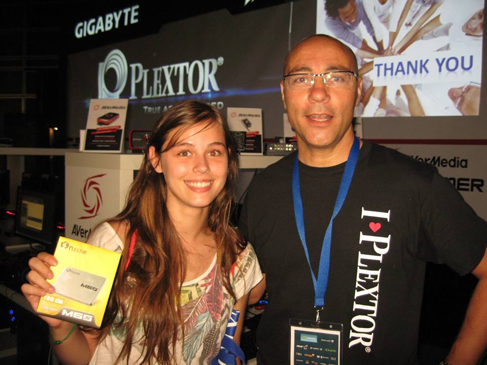 plextor-exhibiting plextor exhibiting สร้างมาเพื่อคอเกมระดับเทพ Plextor ร่วมสาธิตและแนะนำวิธีการเลือก SSD ในงาน DreamHack Open: Valencia