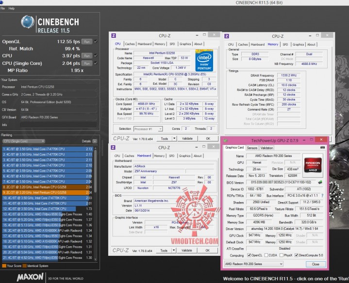cine11 719x584 ASRock Z97 Anniversary