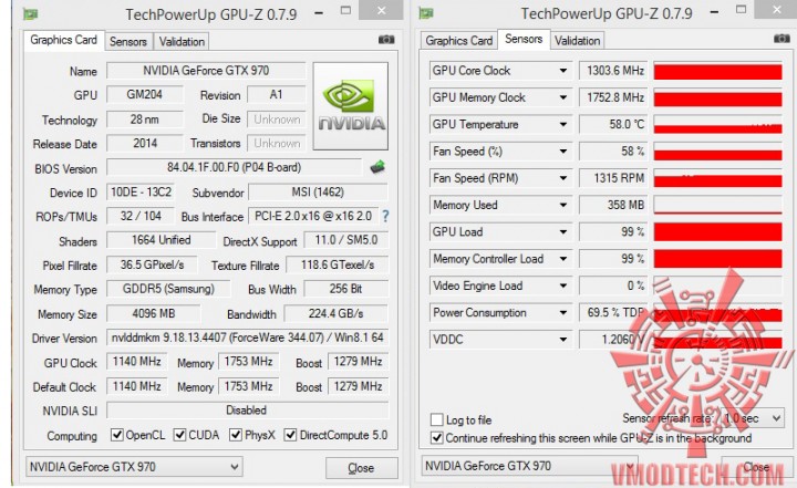 gpuz 720x441 MSI GeForce GTX 970 GAMING 4G Review