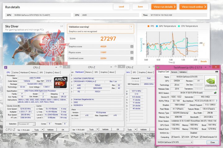 sky oc 720x477 MSI GeForce GTX 970 GAMING 4G Review