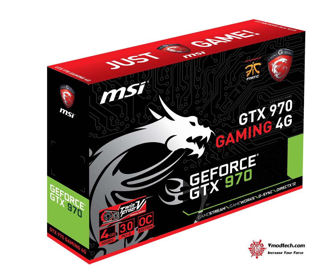 gtx 970 gaming4g box MSI GeForce GTX 970 GAMING 4G Review