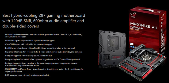s1 s1 ASUS ROG MAXIMUS VII FORMULA Motherboard Review