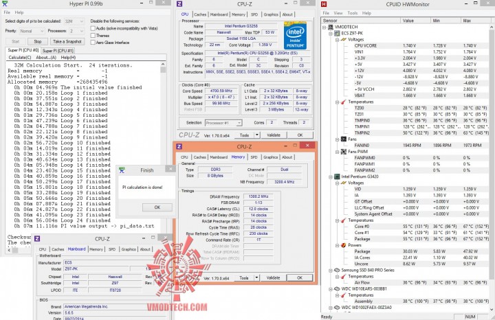 hyperpi32 720x466 ECS Z97 PK Motherboard Review 