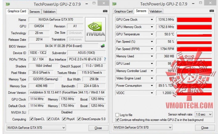 gpuz 720x443 ASUS STRIX GTX970 DC2OC 4GD5
