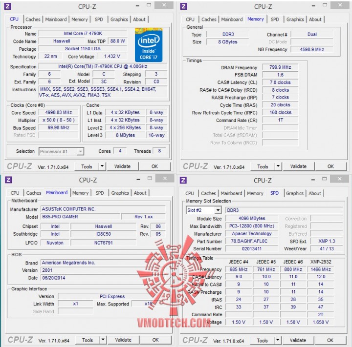 5ghz 720x711 ASUS B85 PRO GAMER