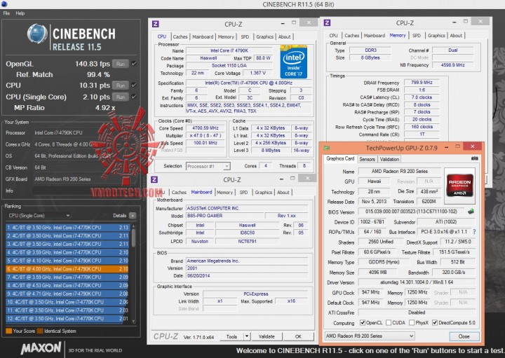 cine11 720x511 ASUS B85 PRO GAMER