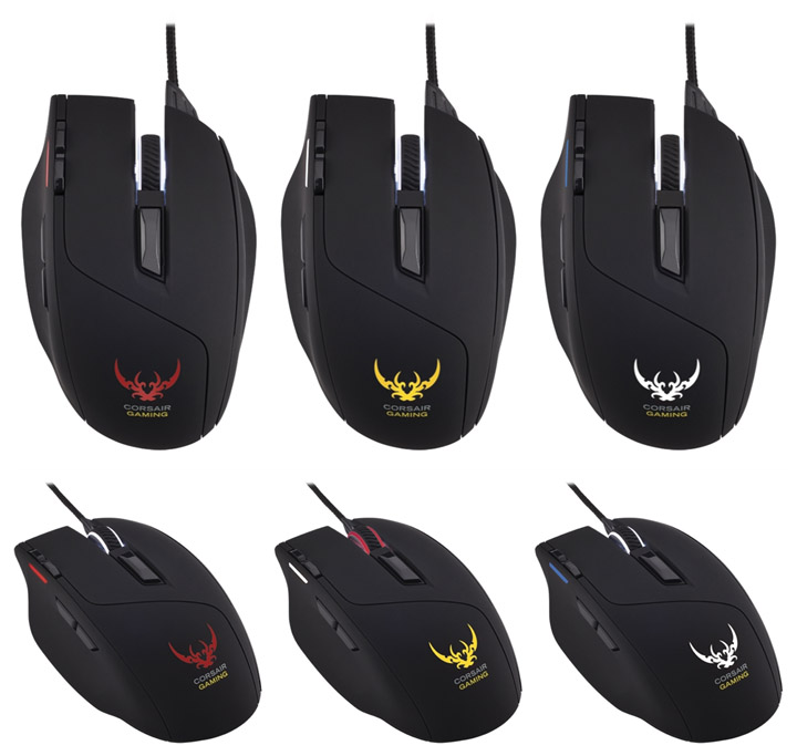 013 013 Corsair ขอแนะนำผลิตภัณฑ์ใหม่ เกมมิ่งเม้าส์สายพันธุ์นักสู้ Ultralight Gaming Sabre RGB Mice