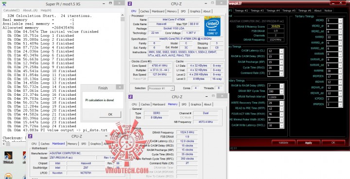 superpi32mb 720x370 ASUS Z97 PRO(Wi Fi ac)