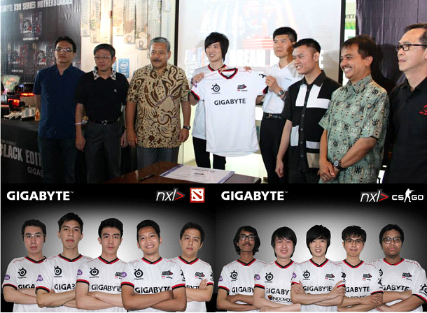 013 013 GIGABYTE ประกาศเซ็นสัญญาทีม nxl> ทีม eSports ที่โด่งดังในอินโดนีเซีย ทีมสมาชิกใหม่ลำดับที่ 11 ของสังกัดทีม GIGABYTE G1