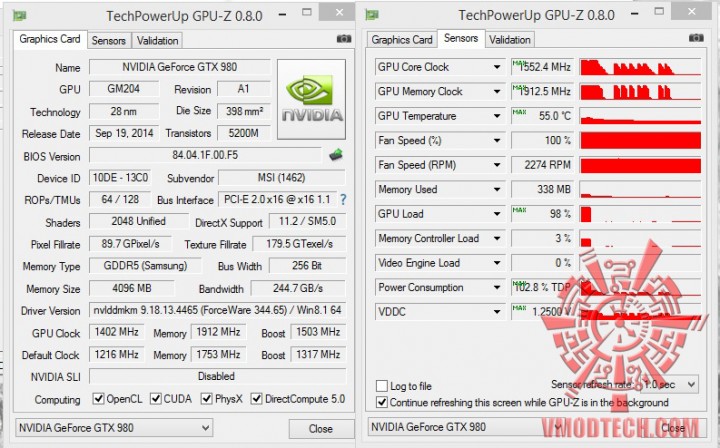 gpuz maxx 720x448 MSI GTX 980 GAMING 4G