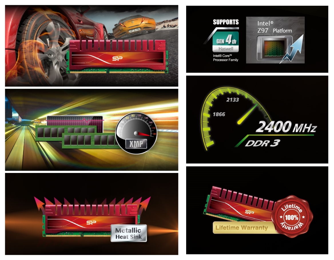product product SP/Silicon Power เผยฮีทซิงค์ดีไซน์ใหม่บนแรมรุ่นท็อป Xpower DDR3 – ปลดปล่อยความแรงให้ถึงขีดสุด