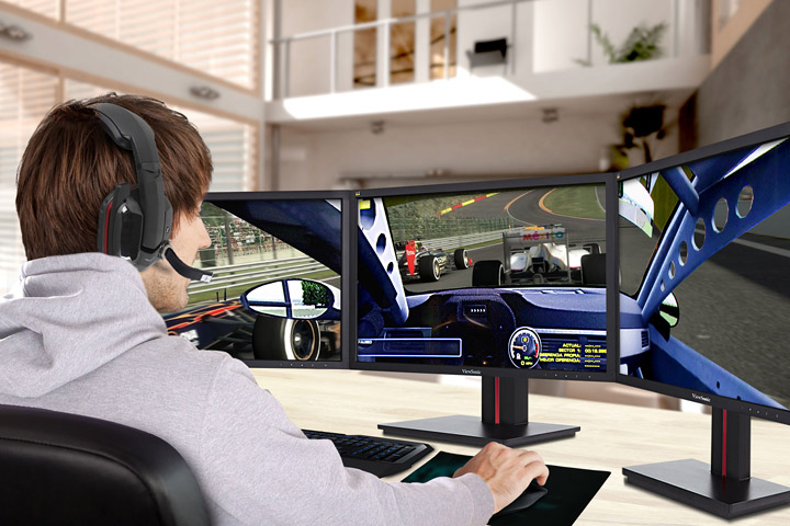 01 01 ViewSonic เผยจอเพื่อความบันเทิงระดับ Ultimate ตอบโจทย์ทุกการเล่นเกมส์และความบันเทิงสำหรับฉาก Action จอภาพ VG2401mh ที่มาพร้อม response time เร็วสูงสุด 2ms.refresh rate สูงถึง 144Hz. ยืดหยุ่นทุกการใช้งานด้วยช่องต่อสัญญาณ dual HDMI และ dual DisplayPort