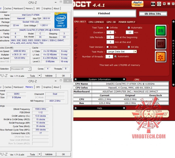 test oc 720x650 RAIJINTEK TRITON Liquid Cooling 