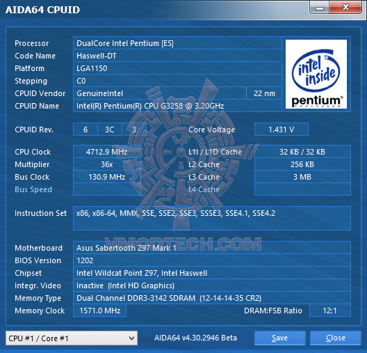 ed1 ASUS TUF SABERTOOTH Z97 MARK 1 Motherboard Review with Intel Pentium G3258