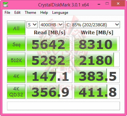 x cry 2 PLEXTOR M6e Black Edition HHHL PCI Express SSD 256GB Review