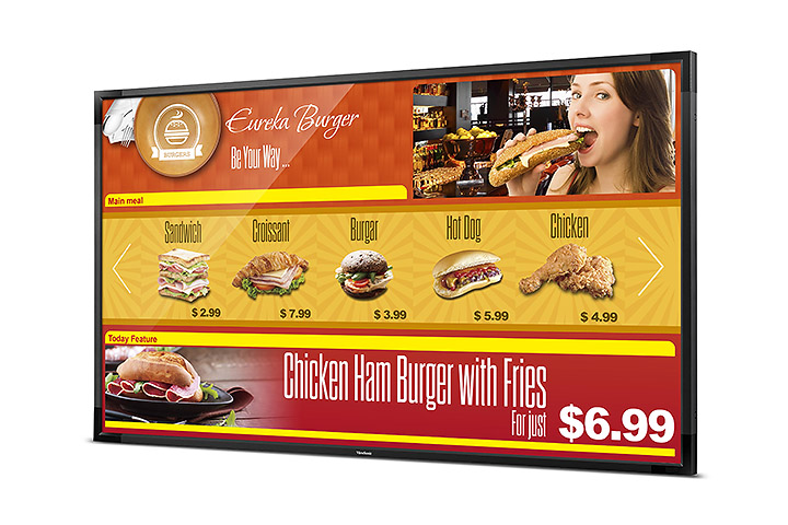 011 011 ViewSonic เปิดตัวจอยักษ์ LED Multi Touch, Large Format สำหรับธุรกิจ CDP4260 TL มีระบบสัมผัสแบบหกจุด (six point interactive touch) OPS PC Slot และ IPS Panel 1080p Full HD ให้มุมมองการรับชมที่กว้าง ชัดทุกมุมอง