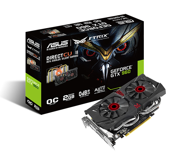 01 01 “เอซุส” เปิดตัวกราฟิกการ์ดในซีรีส์ Strix GTX 960