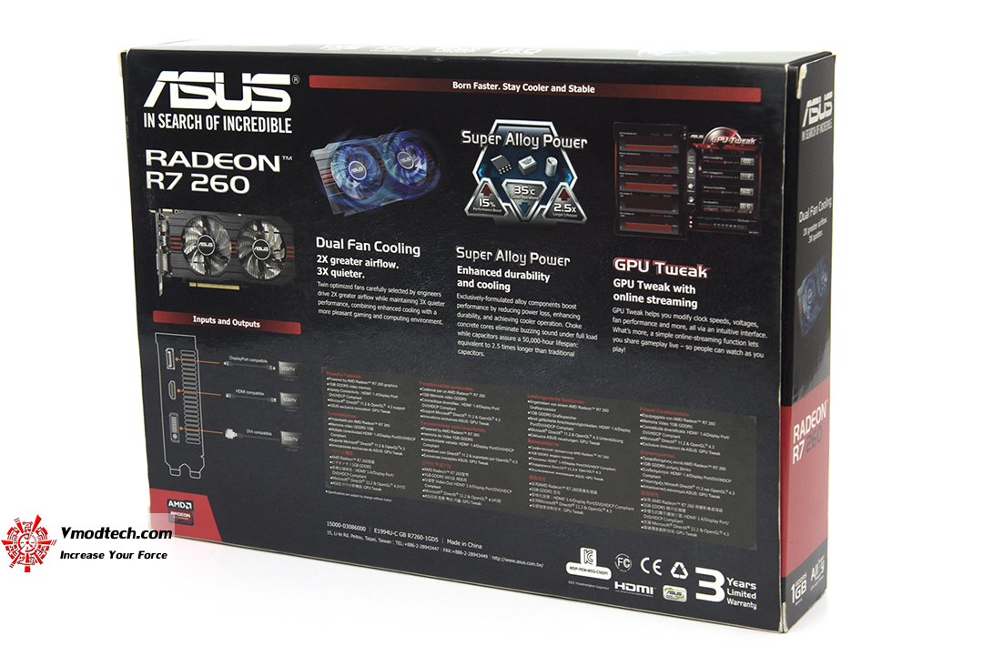 tpp_2857 tpp 2857 ASUS Radeon R7 260 1GB GDDR5 Review