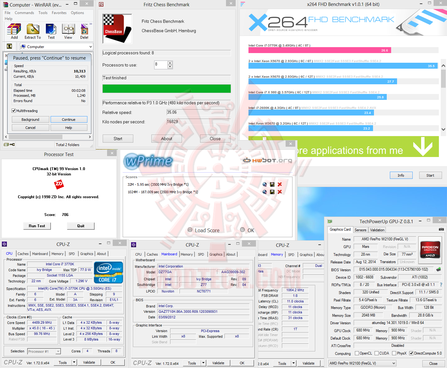 fritz fritz SAPPHIRE AMD FirePro™ W2100 Graphics for Desktop Workstations Review