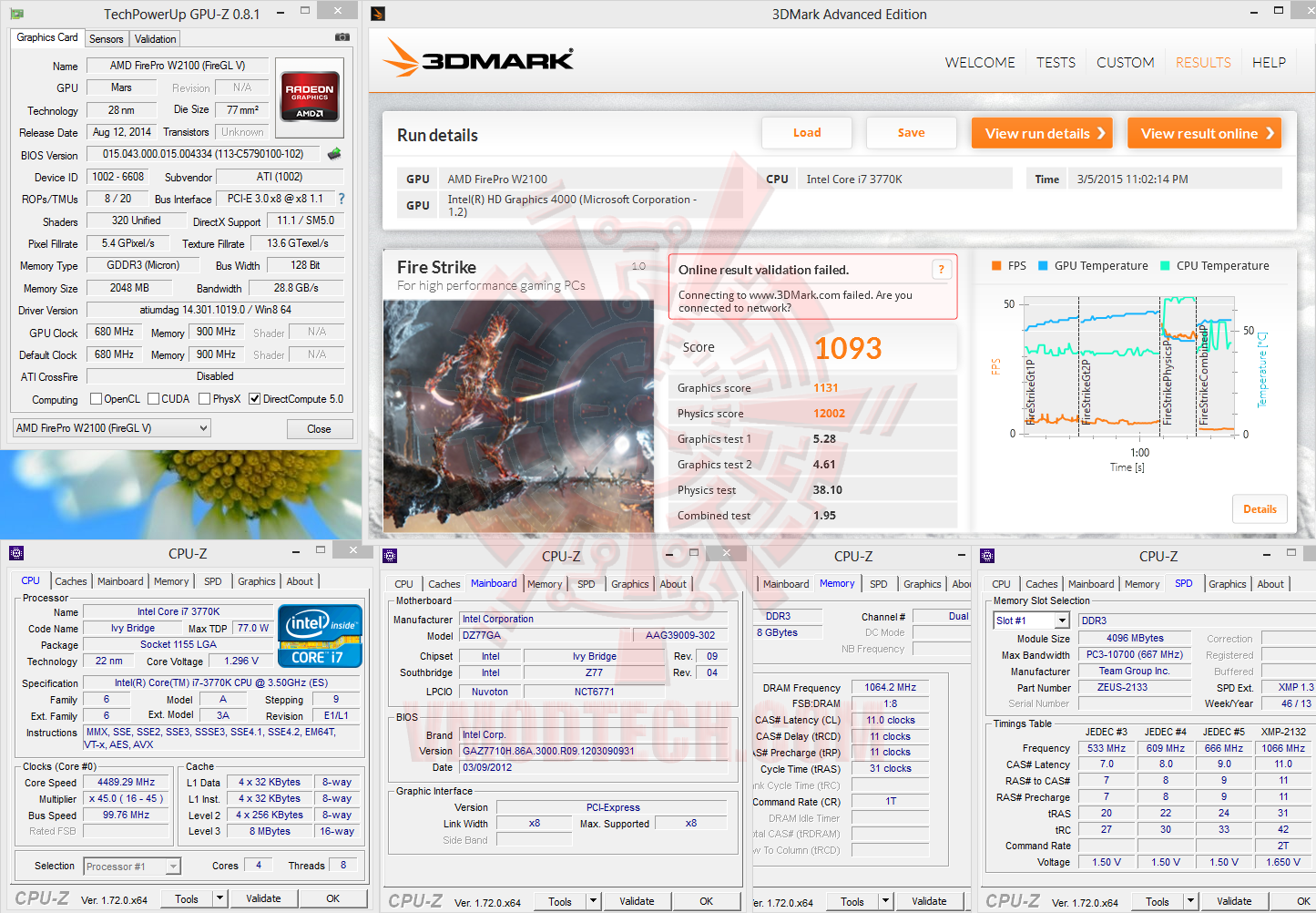 3dmark2013-03 3dmark2013 03 SAPPHIRE AMD FirePro™ W2100 Graphics for Desktop Workstations Review