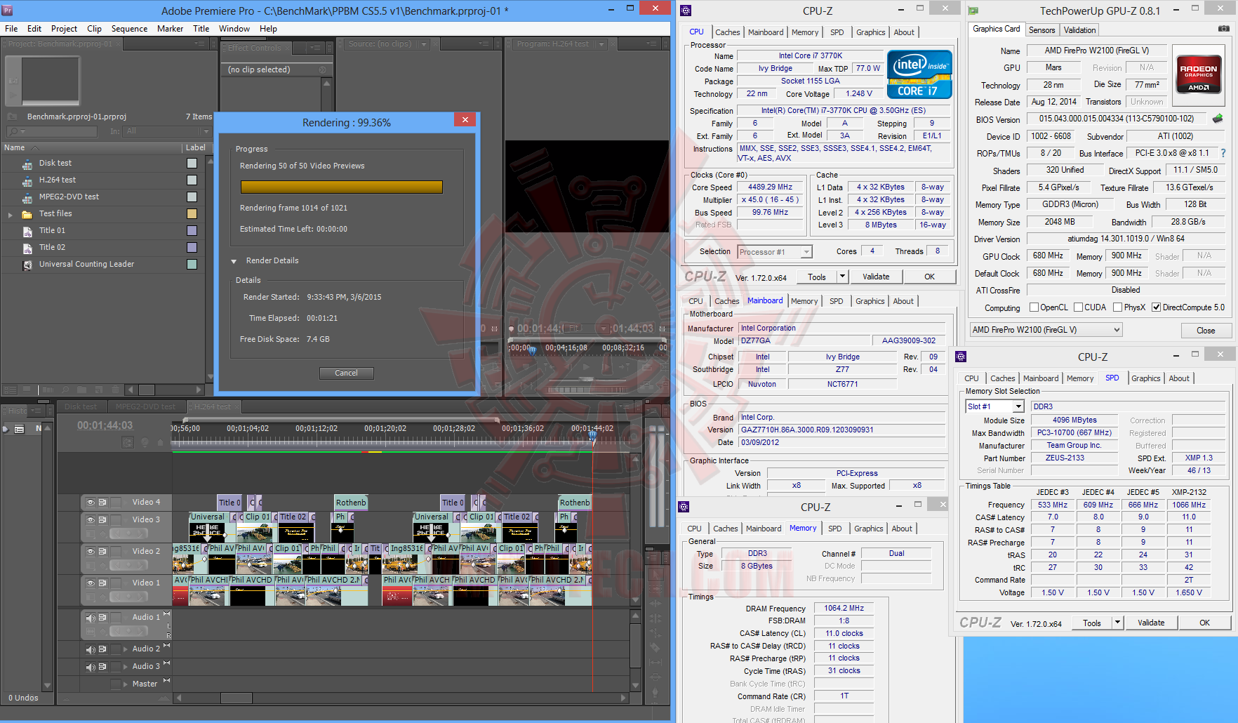 premierepro-02 premierepro 02 SAPPHIRE AMD FirePro™ W2100 Graphics for Desktop Workstations Review