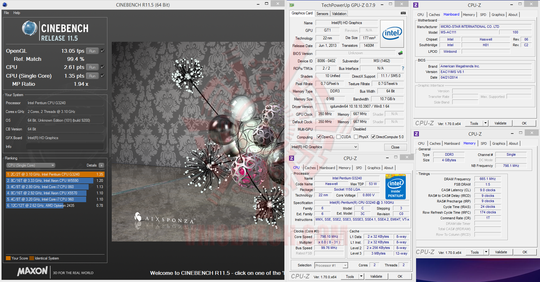 cinebench-r11 cinebench-r11