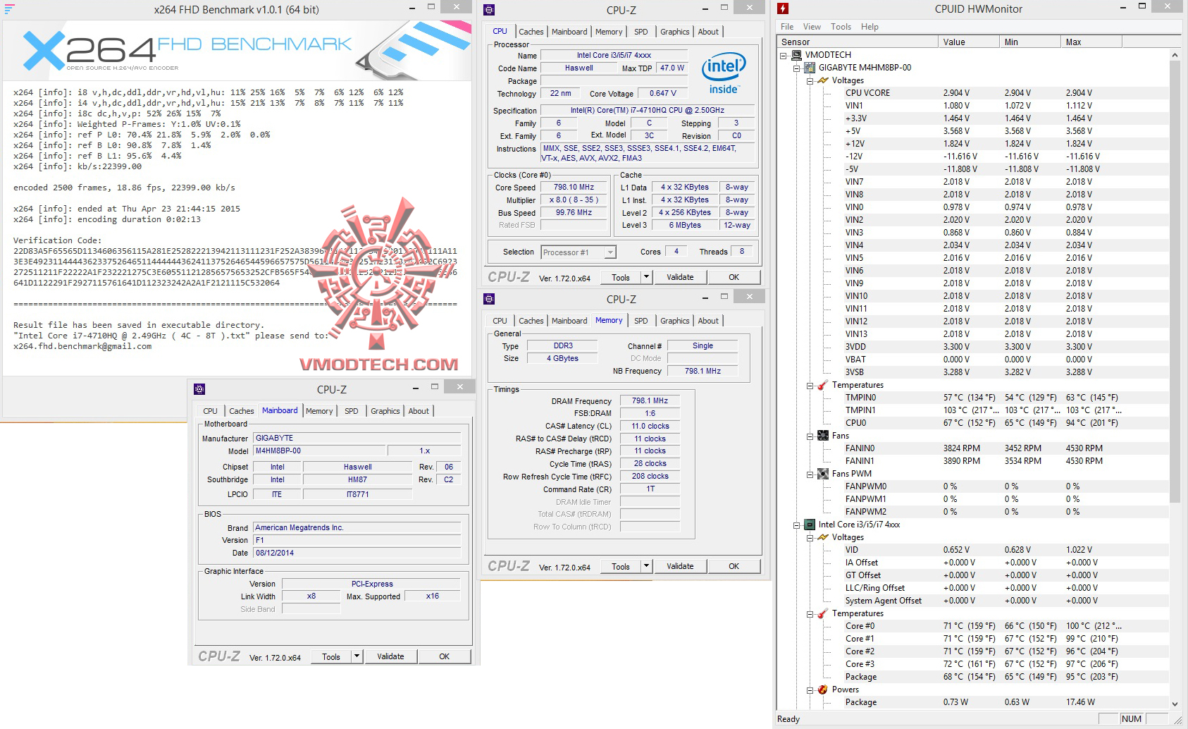 x264-1 x264 1 GIGABYTE BRIX Gaming Ultra Compact PC kit GB BXi7G3 760