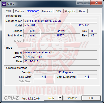 cpuz 03 MSI WT72 2OM   Mobile Workstation Review