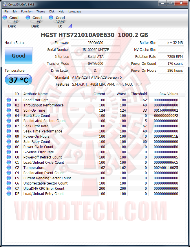 crystaldiskinfo 03 MSI WT72 2OM   Mobile Workstation Review