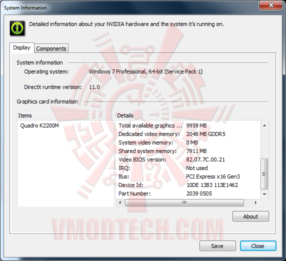 nvidia 02 MSI WT72 2OM   Mobile Workstation Review